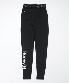 Hurley ハーレー Rashguard SURF LEGGINGS 23S01MRG07 メンズ インナーショーツ ラッシュガード レギンス タイツ ファントム UVカット KX E5