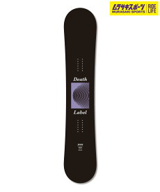 早期購入 DEATHLABEL デスレーベル スノーボード 板 ユニセックス DWS ムラサキスポーツ 24-25モデル LL B8