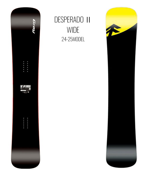 楽天市場】GRAY グレイ スノーボード 板 メンズ カービング DESPERADO 