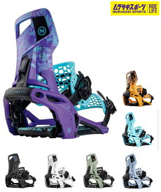 NIDECKER ナイデッカー スノーボード バインディング ビンディング ユニセックス クイックエントリー SUPERMATIC ムラサキスポーツ 24-25モデル LL E2