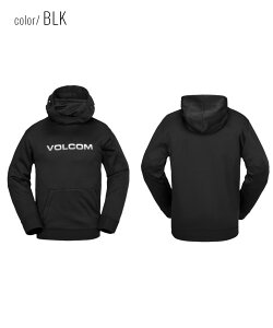 VOLCOM ボルコム スノーボード ウェア インナー パーカー ユニセックス HYDRO RIDING HOODIE G4152502 ムラサキスポーツ 24-25モデル LL F28