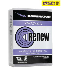 DOMINATOR h~l[^[ Xm[{[h bNX WAX Ō`WAX zbgbNX x[XbNX RENEW-100 TLX|[c 24-25f LL I5
