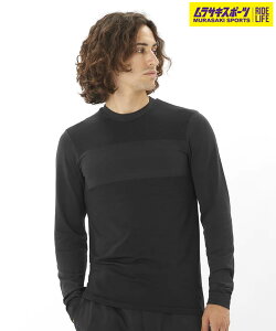 SALOMON サロモン スノーボード インナーウェア メンズ IN ESSENTIAL WOOL LS TOP ムラサキスポーツ 24-25モデル LL L21