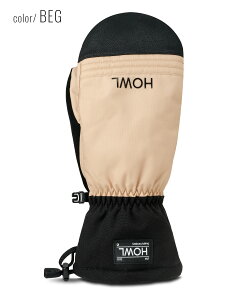 HOWL ハウル スノーボード グローブ ユニセックス ミトン TEAM MITT ムラサキスポーツ 24-25モデル LL L5
