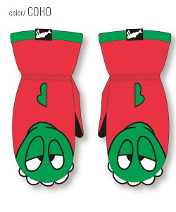 SALMON ARMS サーモンアームズ スノーボード グローブ ユニセックス ミトン Team Mitt ムラサキスポーツ 24-25モデル LL J24