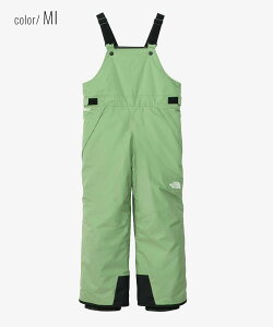 THE NORTHFACE スノーボード ウェア パンツ キッズ ユース ジュニア ビブパンツ PT WUROS INSULAT BIB ムラサキスポーツ 24-25モデル LL A17
