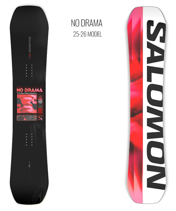 楽天市場】SALOMON サロモン スノーボード 板 レディース NO DRAMA 