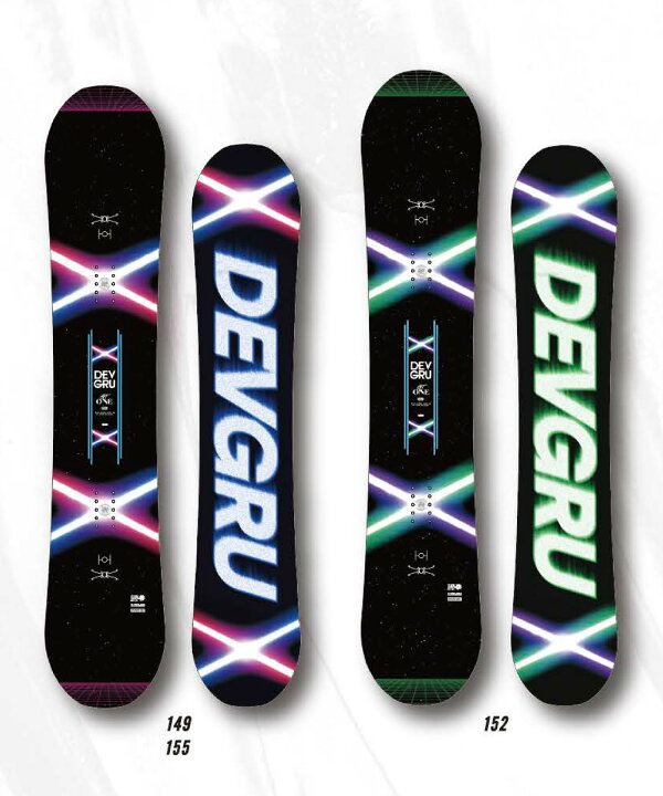 楽天市場】DEVGRU デブグル スノーボード 板 メンズ GT-ONE ムラサキ 