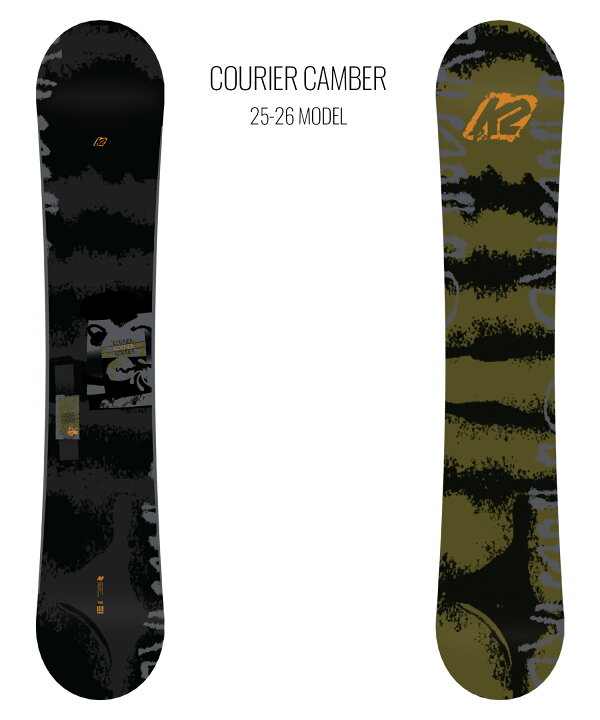 楽天市場】K2 ケーツー スノーボード 板 メンズ COURIER CAMBER 