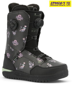 早期購入 RIDE ライド スノーボード ブーツ レディース HERA FLORAL ムラサキスポーツ 25-26モデル MM B28