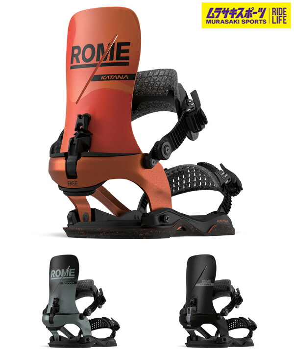 楽天市場】早期購入 ROME ローム スノーボード バインディング 