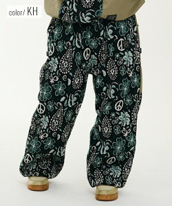 早期購入 BSRABBIT ビーエスラビット スノーボード ウェア パンツ ユニセックス BR JACQUARD WIDE JOG PT ムラサキスポーツ 25-26モデル MM E30