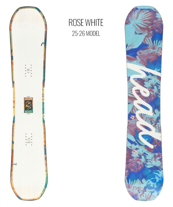 楽天市場】HEAD ヘッド スノーボード 板 レディース ROSE WHITE 