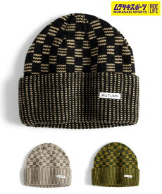 【2526】AUTUMN オータム スノーボード ビーニー ユニセックス SQUARED ムラサキスポーツ 25-26モデル MM G11