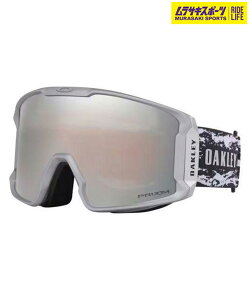 OAKLEY �I�[�N���[ �X�m�[�{�[�h �S�[�O�� ���j�Z�b�N�X LINE MINER PRBLK ���ʃ����Y �����T�L�X�|�[�c 25-26���f�� MM L26