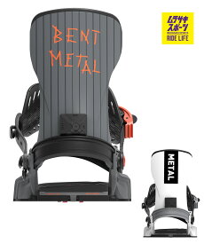 BENTMETAL ベントメタル ティーゼロ T-ZERO スノーボード バインディング ビンディング フリースタイル グラトリ ジブ ソフトフレックス メンズ 26-27 早期購入