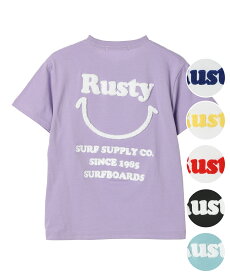 RUSTY/ラスティー DTEE 964506 キッズ 半袖Tシャツ
