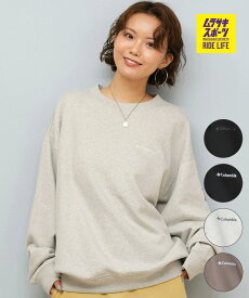 ＼エントリーでポイントP10倍／ Columbia コロンビア トレーナー スウェット メンズ レディース UVカット 吸水速乾 ワンポイント SUNRISE EDGE SWEAT CREW PM0900 ムラサキスポーツ限定