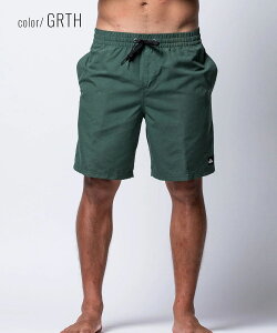 QUIKSILVER �N�C�b�N�V���o�[ ���� �C�p�� �g�����N�X �T�[�t�p���c �����Y �{�[�h�V���[�c 19�C���` EVERYDAY SOLID VOLLEY 19 EQYJV04137_BRJ