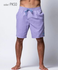 QUIKSILVER クイックシルバー 水着 海パン トランクス サーフパンツ メンズ ボードショーツ 19インチ EVERYDAY SOLID VOLLEY 19 EQYJV04137_BRJ
