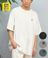 Hurley ハーレー 水着 ラッシュガード 半袖 Tシャツ メンズ ワンポイント ロゴ 水陸両用 撥水 吸水速乾 M…