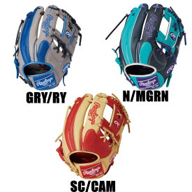 【送料無料】ローリングス Rawlings グローブ グラブ 軟式 軟式 HYPER TECH COLOR SYNC [内野手用] サイズ 11.25 GR4HTCN62 GRY/RY（グレー/ロイヤル）N/MGRN（ネイビー/Mグリーン）SC/CAM（スカーレット/キャメル） 野球部 ソフトボール部 部活動 プレゼント 贈り物