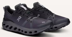 【商品動画有】オン On メンズ Cloudsurfer Trail Waterproof クラウドサーファートレイルウォータープルーフ 3ME10272094(Black/Heather) 3ME10270106(Black/Eclipse) 長距離 短距離 トレイル 山 防水