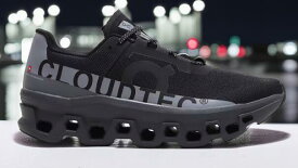 オン On メンズ Cloudmonster Lumos クラウドモンスタールーモス 6298394(Black) 長距離 ランニング 反射材 長距離 駅伝 カジュアル 普段履 クッション 光 黒