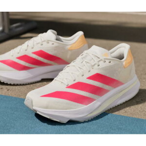 �y���X�g1�� 25.0cm�̂݁z �A�f�B�_�X adidas �A�f�B�[�� SL2 M / ADIZERO SL2 M JQ3132(Off White / Lucid Red / Acid Orange) �����j���O �V���[�Y ������ �g���[�j���O �����Y�@���� ������ �w�`�@�����j���O�@�t