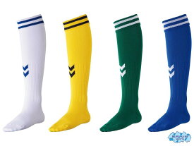 【メール便対応商品1足まで】hummel HJG7090 SOCCER SOCKS サッカーソックス [ヒュンメル・サッカー＆フットサル・ストッキング・メイドインジャパン・ジュニアサイズ・19cm〜21cm・22cm〜24cm]