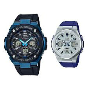 ペアウォッチ G-SHOCK BABY-G GST-W300G-1A2JF×MSG-W600-2AJF Gショック ベビーG CASIO カシオ腕時計 メンズ レディース 代引き手数料無料 ギフト プレゼント クリスマス 誕生日 記念日 贈り物 人気 おしゃ