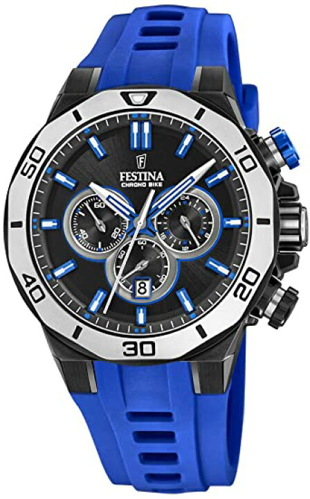楽天市場】FESTINA フェスティナ Chrono Bike F20450/5 ブルー 腕時計 