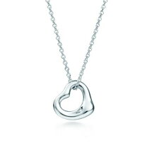 楽天市場】tiffany＆co． ティファニー オープンハート ペンダント sの通販