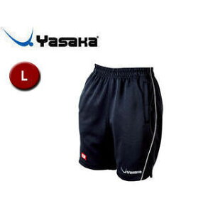 Yasaka/ヤサカ Y141-90 卓球アパレル ラインハーフパンツ（男女兼用） 【L】