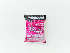 Panasonic/パナソニック 防臭・抗菌加工　紙パック 5枚入（M型Vタイプ）　AMC-NC6