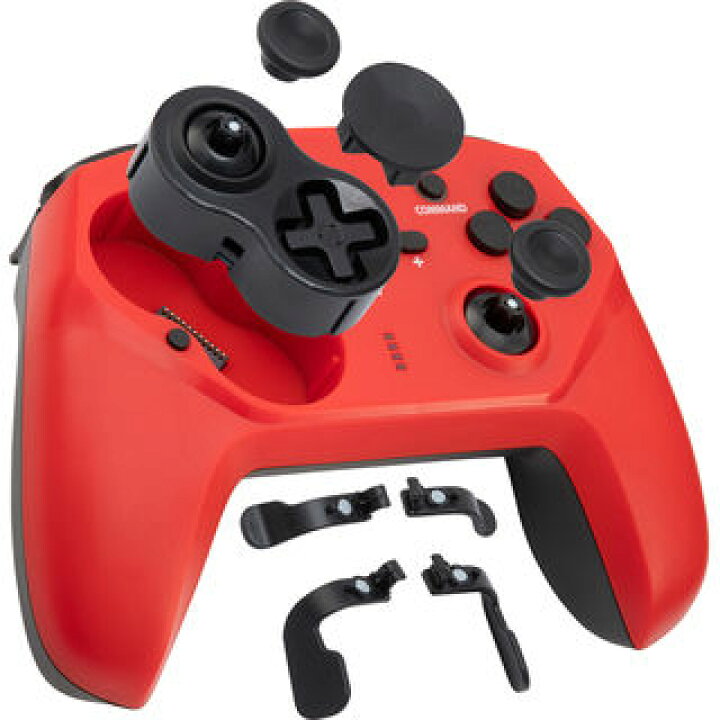 楽天市場 サイバーガジェット 納期未定 Cyber ジャイロコントローラー Pro 無線タイプ Switch用 レッド ブラック Cy Nsgpwl Rebk ムラウチ