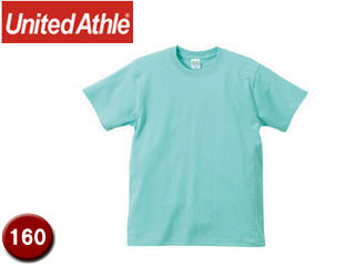 限定特価 リーズナブル アメリカンスタイル 上質でハイグレードなTシャツ United Athle ユナイテッドアスレ ミントグリーン 500102C 5.6オンスTシャツ 160 受注生産品 キッズサイズ