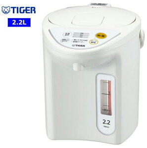TIGER タイガー魔法瓶 PDR-G221-W(ホワイト) マイコン電動ポット 2.2L