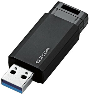 ELECOM �G���R�� USB������/USB3.1 Gen1/�m�b�N��/�I�[�g���^�[���@�\/16GB/�u���b�N MF-PKU3016GBK