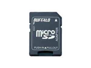 BUFFALO obt@[ microSDJ[hSDJ[hϊA_v^[ BSCRMSDA