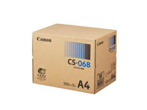 CANON キヤノン コピー用紙/レーザービームプリンター用紙 CS-068 A4 2698C002