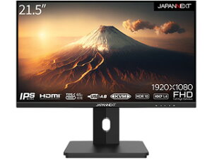 JAPANNEXT WplNXg IPSpl̗p tHDΉ21.5^ChtfBXvC ~ ] Type-C JN-I215FLFHSP-C65W ubN Piŵ݉iꏤiłΕwj NWbgJ[h