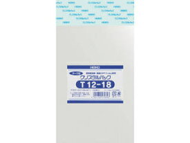 SHIMOJIMA シモジマ HEIKO/ヘイコー OPP袋 テープ付き クリスタルパック 6740820 T12-18