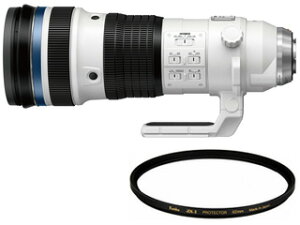 󒍐ŸׁA[ɂԂ܂ OM SYSTEM I[GVXe M.ZUIKO DIGITAL ED 150-400mm F4.5 TC1.25x IS PRO zCg{95mm ZXII veN^[Zbg y[2ȏォ܂z
