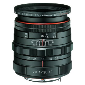 ※メーカー在庫僅少の為、納期にお時間がかかる場合があります。 PENTAX ペンタックス HD PENTAX-DA 20-40mmF2.8-4ED Limited DC WR（ブラック）　標準ズームレンズ 【pentaxcbcp】【ZCK】 カスタムイメージSpecial Edition『春紅（HARUBENI）』対応レンズ