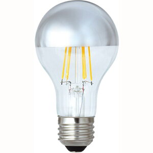Tome 東京メタル LDA7LSV60W-TM LEDシルバーランプ フィラメント型LED電球 口金E26 60W相当 電球色