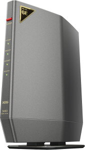 BUFFALO obt@[ Wi-Fi 6E(11ax)ΉLAN[^[ 2401+2401+573Mbps 6GHz WSR-5400XE6/D `^jEO[@Piŵ݉iꏤiłΕwjNWbgJ[h ς̂