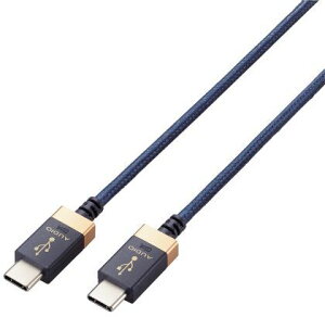 ELECOM GR USBI[fBIP[u/USB Type-C to USB Type-CP[u/USB2.0/1.0m/lCr[ DH-TCC10