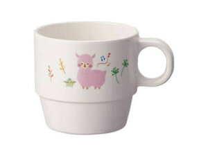 Daiwa 台和 メラミン食器 アルパカーナ 白 手付きカップ MN130ALW