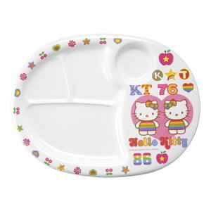 Daiwa 台和 メラミンお子様食器「レインボーキティ」/ランチ皿(大)MC−31 【お子様ランチ】【パーティ】【kidsplate】【lunch】【豪華】【盛り付け】【子供】